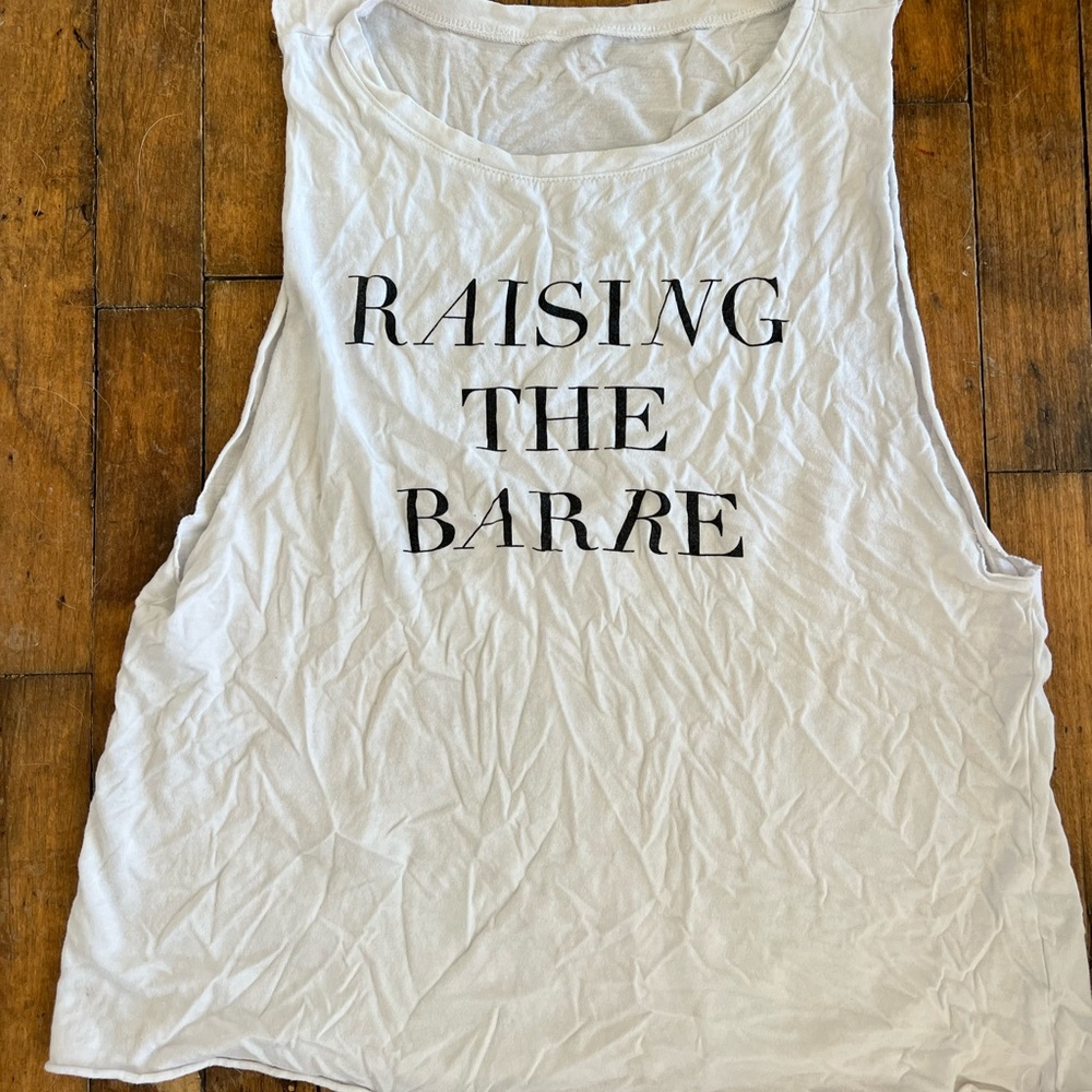 Raising The Barre muscle tank